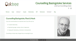 Desktop Screenshot of oaktreecounselling.co.uk