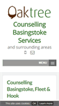Mobile Screenshot of oaktreecounselling.co.uk